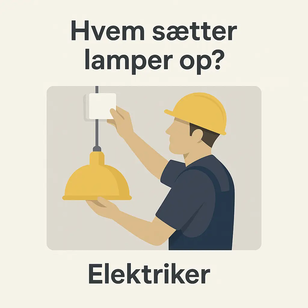 opsætning af lampe 2