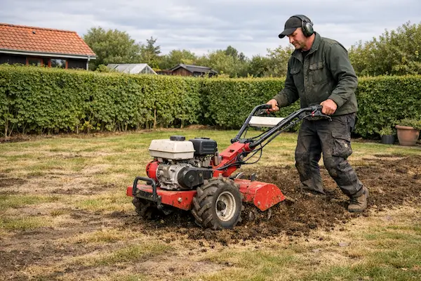 Omlægning af græsplæne